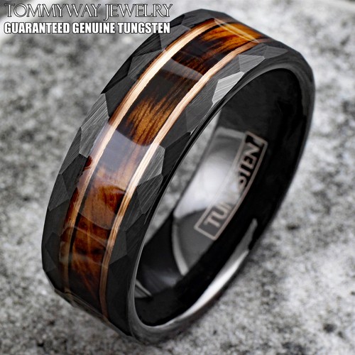 Black tungsten men - tungsten, men's