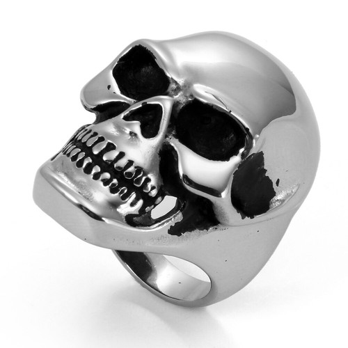 Heavy gothic skull - gothic, biker