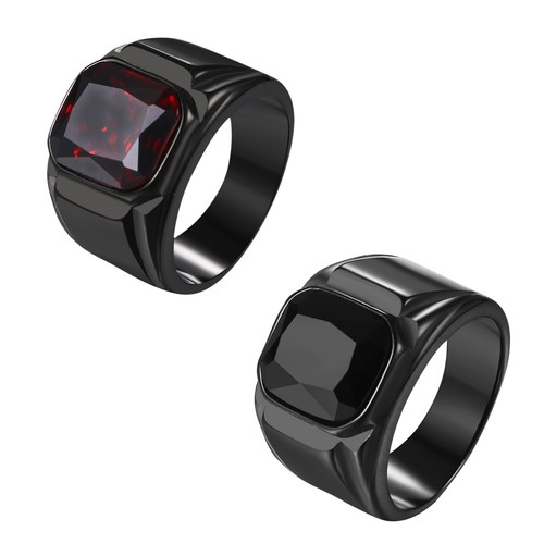 Men stainless steel black - men's,